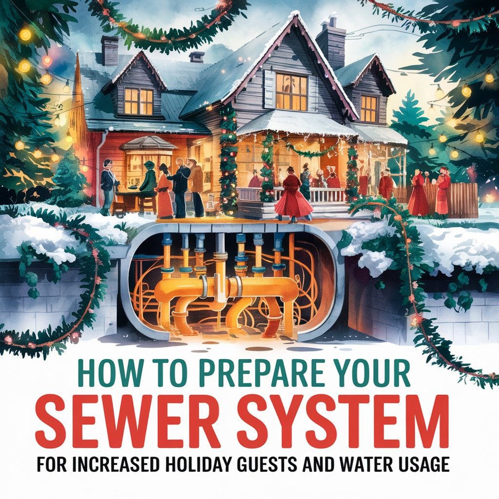 How to Prepare Your Sewer System for Increased Holiday Guests and Water Usage