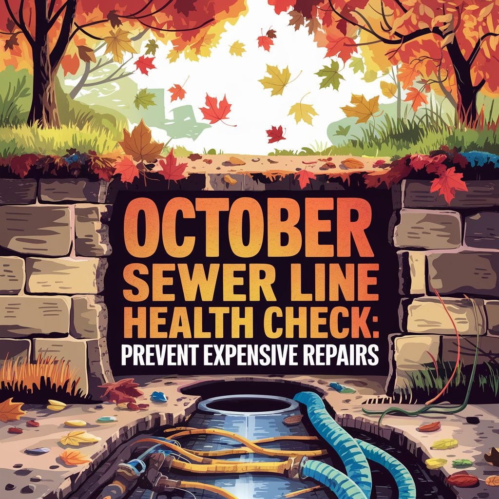 October Sewer Line HealthCheck: Prevent Expensive Repairs