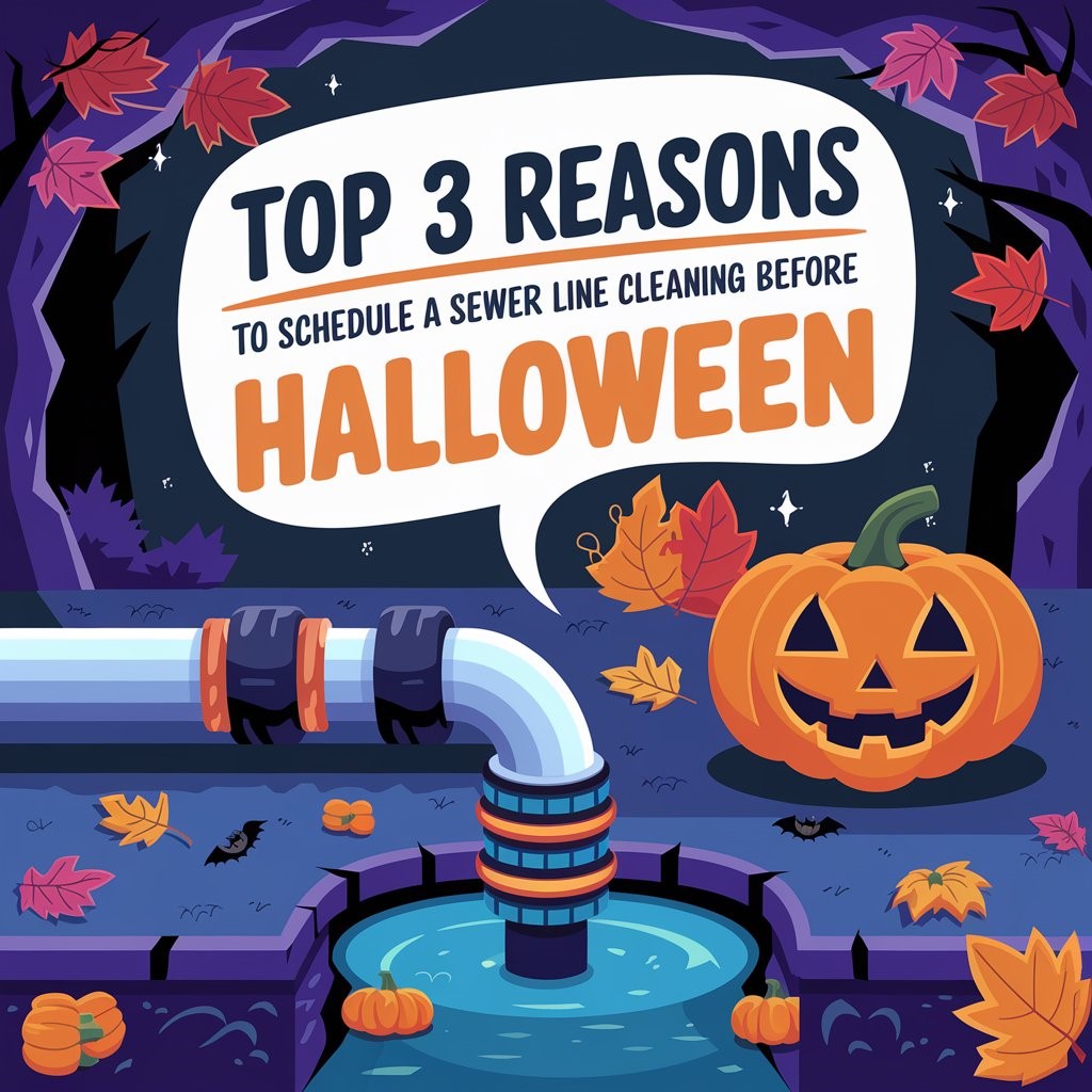 Top 3 Reasons to Schedule a Sewer Line Cleaning Before Halloween