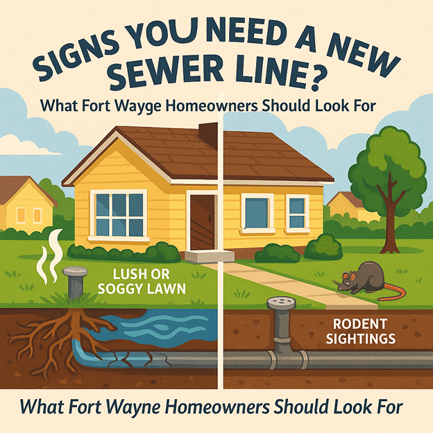 Early Signs Your Fort Wayne Home Needs a Sewer Line Replacement