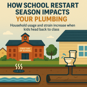 How School Restart Season Impacts Your Plumbing