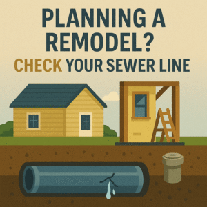 Planning a Remodel? Check Your Sewer Line First