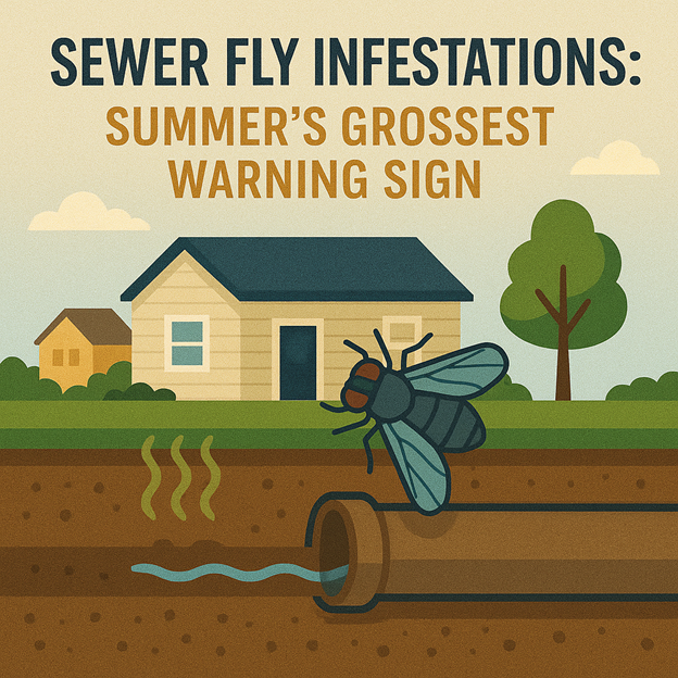 Sewer Fly Infestations: Summer’s Grossest Warning Sign