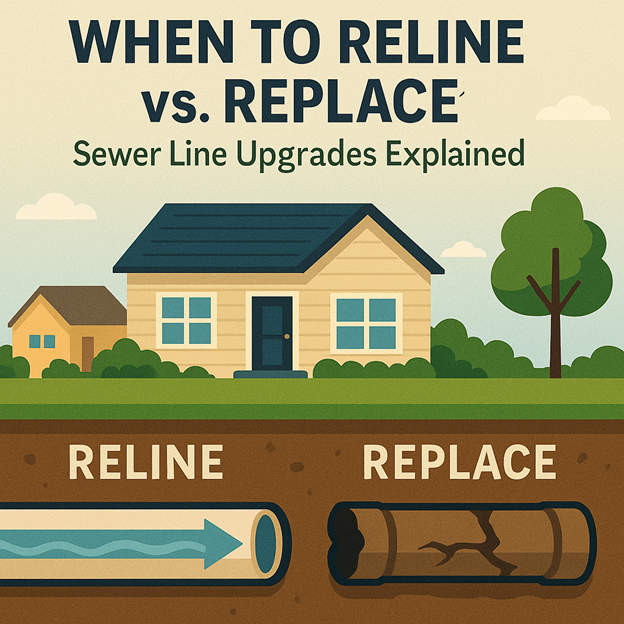 When to Reline vs. Replace: Sewer Line Upgrades Explained