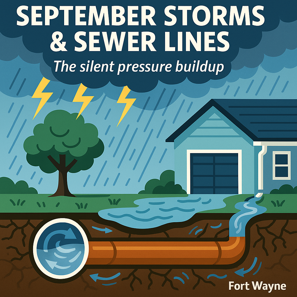 September Storms & Sewer Lines: The Silent Pressure Buildup