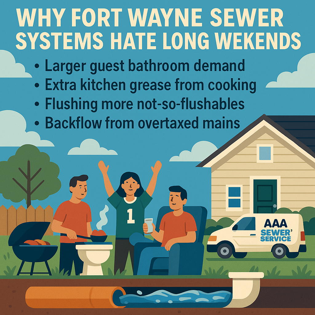 Why Fort Wayne Sewer Systems Hate Long Weekends