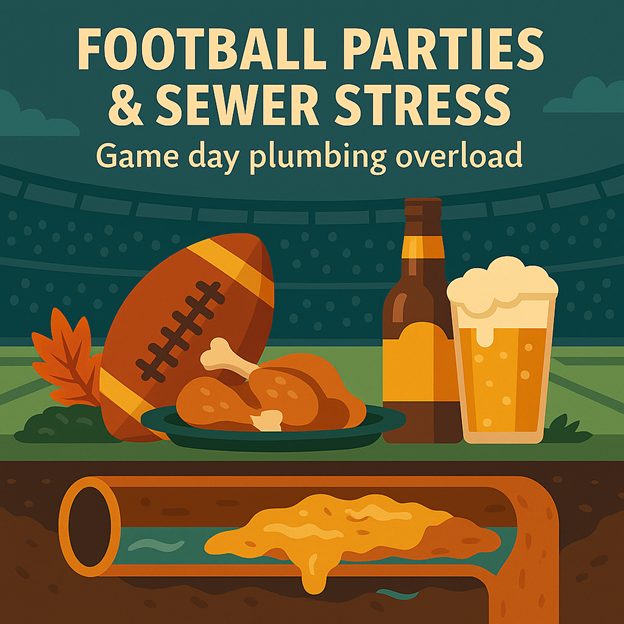 Football Parties & Sewer Stress: Game Day Plumbing Overload