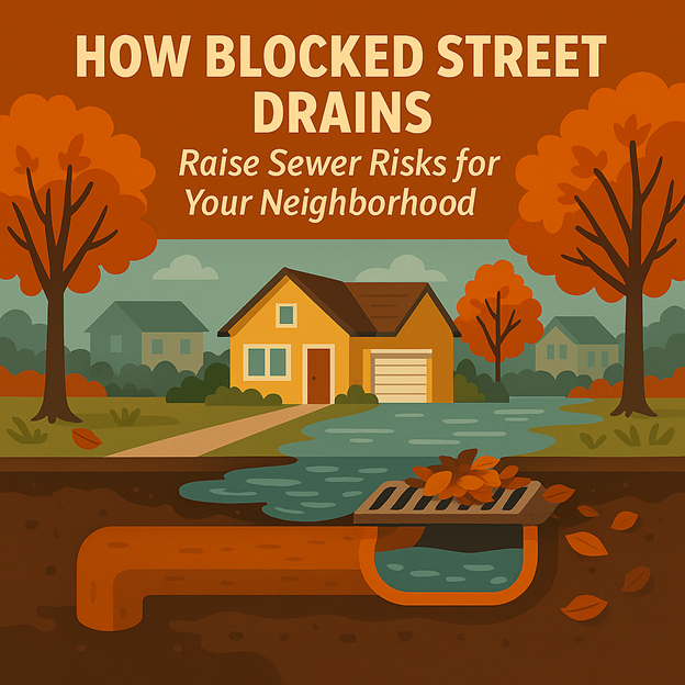 How Blocked Street Drains Raise Sewer Risks for Your Neighborhood