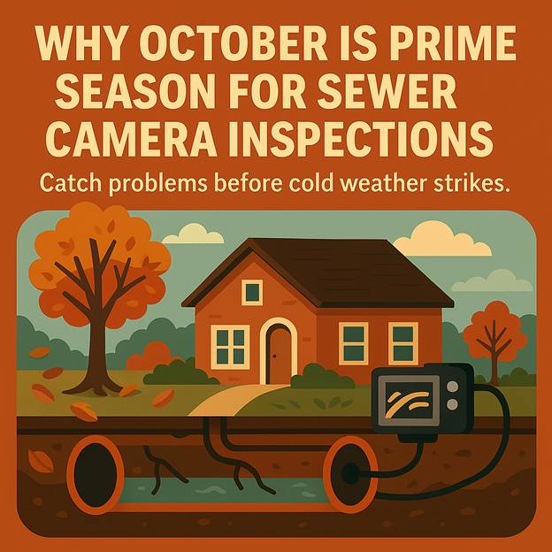 Why October is Prime Season for Sewer Camera Inspections