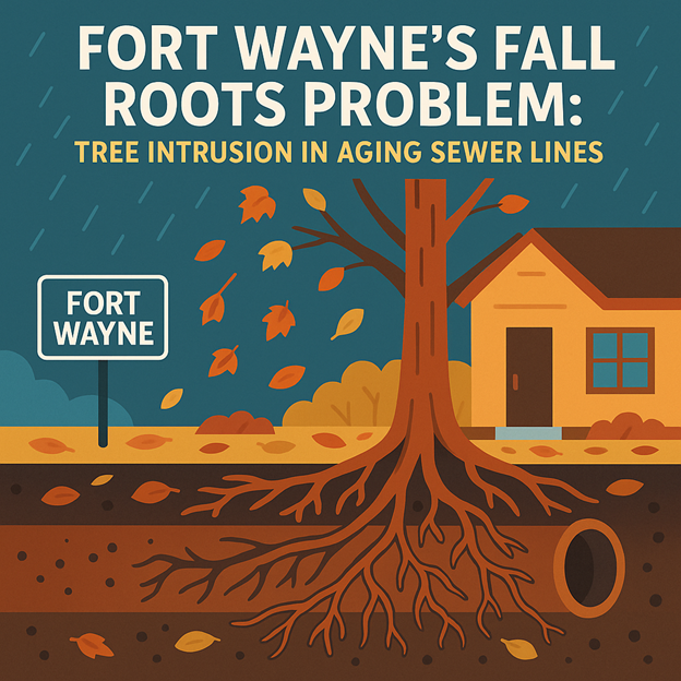 Fort Wayne’s Fall Roots Problem: Tree Intrusion in Aging Sewer Lines