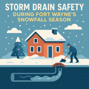 Storm Drain Safety During Fort Wayne’s Snowfall Season