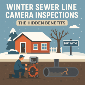 Winter Sewer Line Camera Inspections
